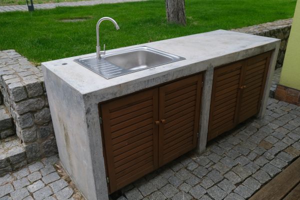Exterior Cabinet Installation in Hurst
