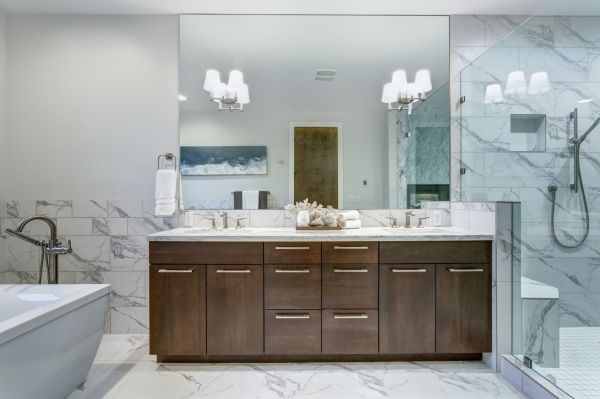 Bathroom Storage Installation in Hurst